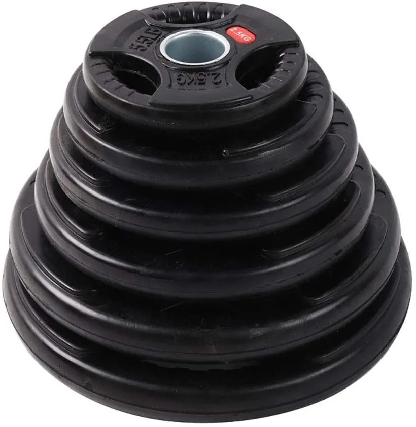 Disco de pesa olímpica 51mm 2.50KG hierro fundido con revestimiento de caucho - Image 5