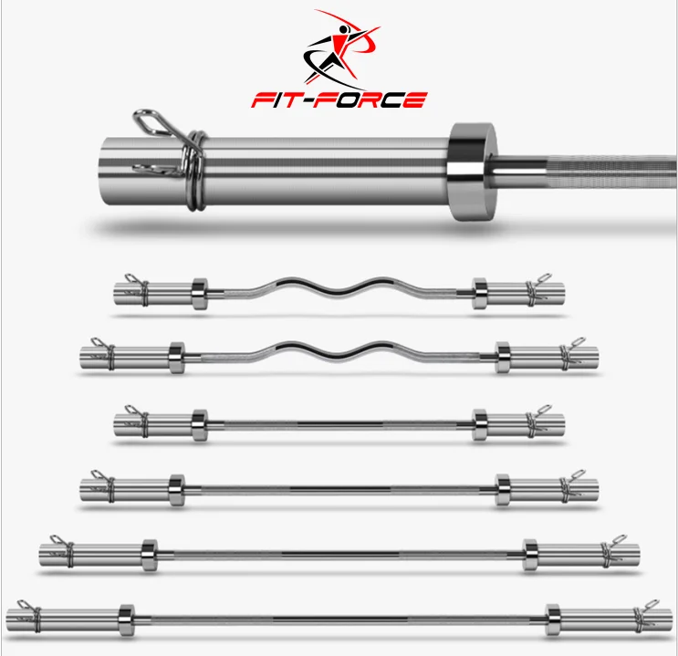 Barra Olímpica 1500mm marca Fit-Force de alta gama - Image 4