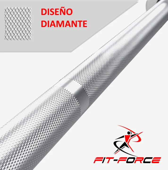 Barra Olímpica 1500mm marca Fit-Force de alta gama - Image 9