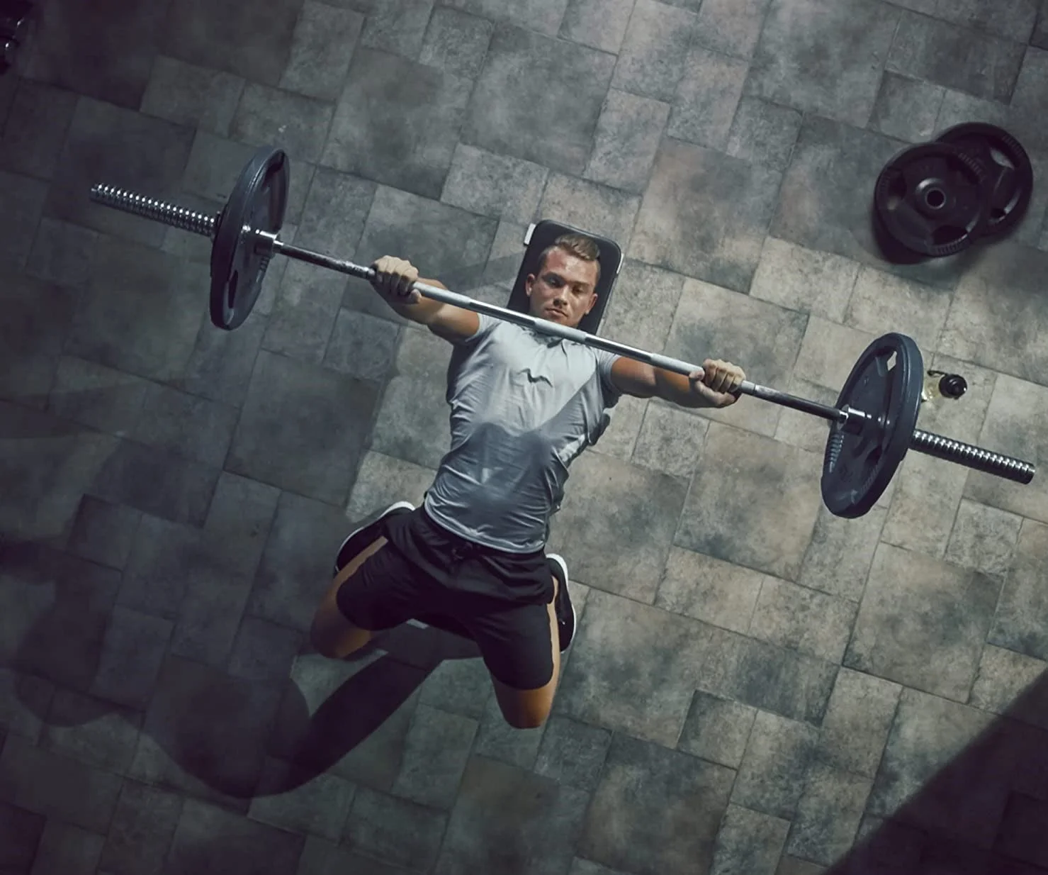 Barra para discos de pesas con orificio de 30mm Longitud 1200mm Marca Fit-Force - Image 5