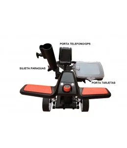 copy of Carro eléctrico de golf Pro Kaddy Modelo S1T2 blanco - Image 11